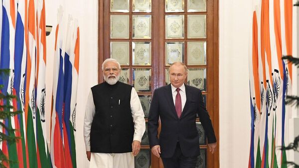 Modi Putin Meet - Sputnik India