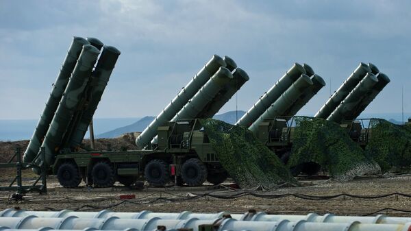 Anti-aircraft defense system S-400 Triumph  - Sputnik India