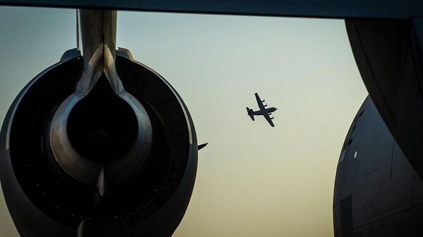 A South African C-130 performs for the crowd at the Africa Aerospace and Defense Expo at Waterkloof Air Force Base, South Africa (File) - Sputnik India