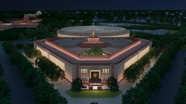 India's new Parliament House building - Sputnik India