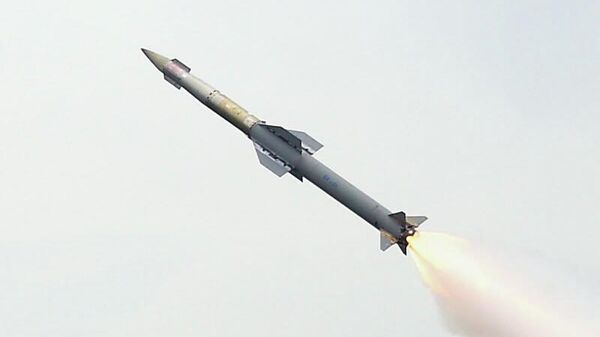 Quick Reaction Surface to Air Missile (QRSAM) of the DRDO, successfully flight tested from ITR Chandipur, off the Odisha Coast on July 03, 2017. - Sputnik India