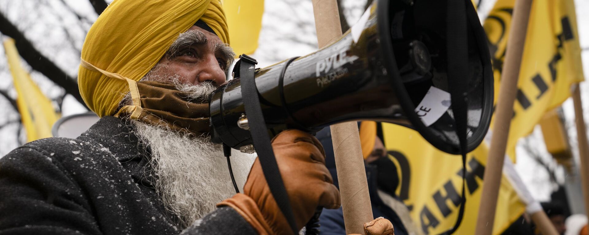 Khalistan supporters  - Sputnik India, 1920, 30.11.2023