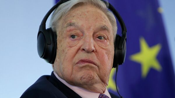  In this Thursday, June 8, 2017 file photo, Hungarian-American investor and CEU founder George Soros attends a press conference at the Foreign Ministry in Berlin, Germany - Sputnik India
