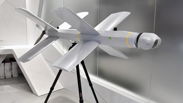 Russia's Lancet drone. File photo - Sputnik India
