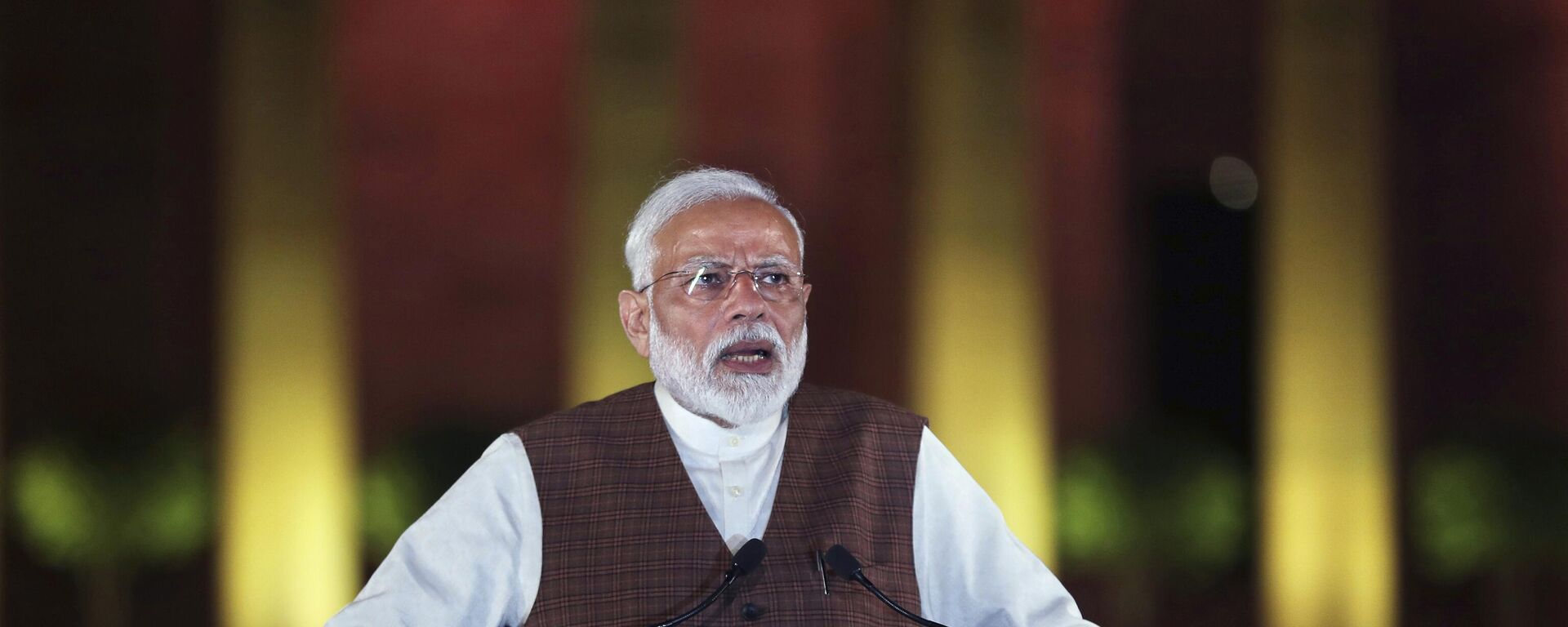  Indian Prime Minister Narendra Modi speaks to the media in New Delhi, India, Saturday, May 25, 2019. Modi on Wednesday, Nov. 22, 2023, - Sputnik India, 1920, 20.02.2024
