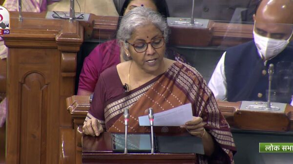 Indian Finance Minister Presented Annual Budget on 1 February 2022 - Sputnik India