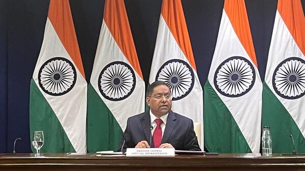 Ministry of External Affairs (MEA) spokesperson Randhir Jaiswal said in responce to a question from Sputnik India at a regular news briefing - Sputnik India