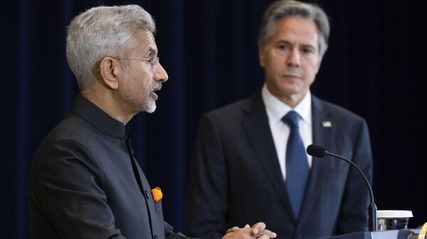 India's External Affairs Minister S. Jaishankar and US Secretary of State Antony Blinken - Sputnik India